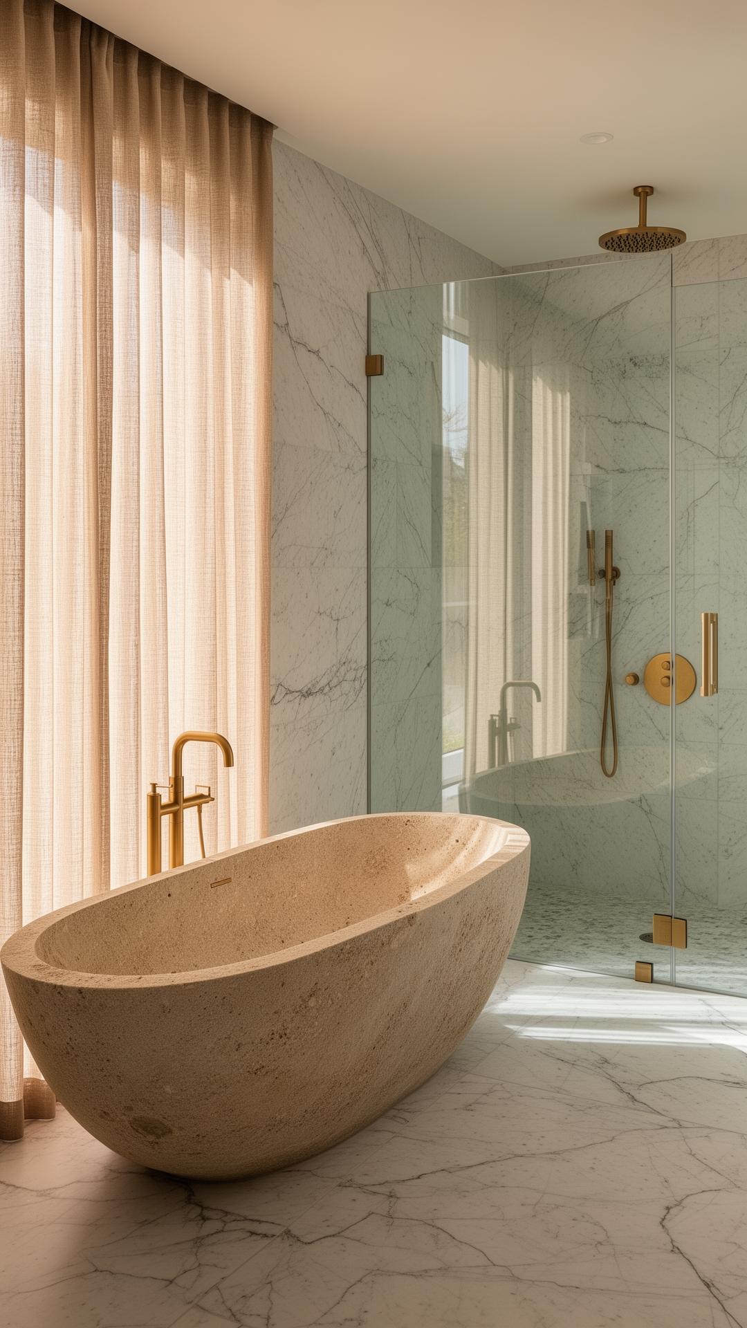 Modern bathrooms